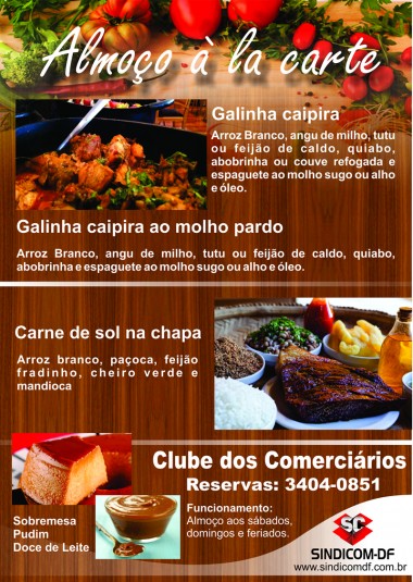 Novidades deliciosas para os trabalhadores!