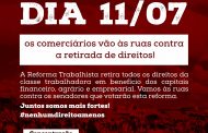 Comerciários (as) nas ruas pelos direitos trabalhistas!