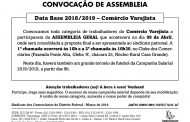 Atenção comerciários (as)