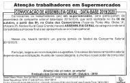 Atenção trabalhadores em supermercados, a hora é agora!