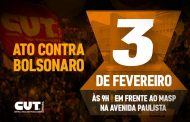 CUT e demais centrais farão protesto contra Bolsonaro na segunda (3)