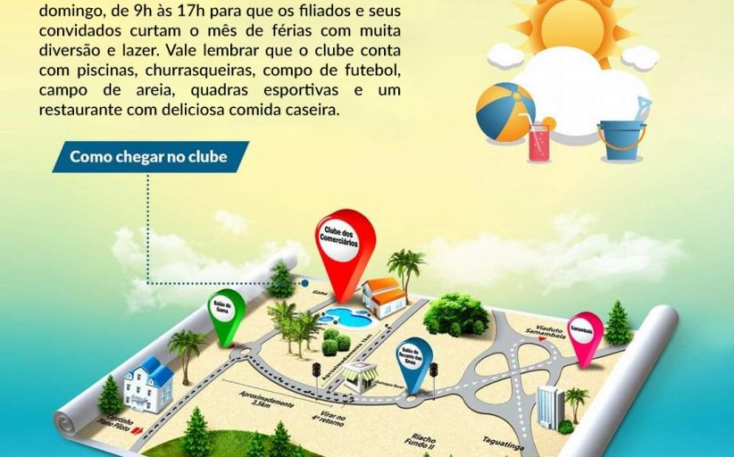Fiquem atentos aos dias e horários de funcionamento do Clube!