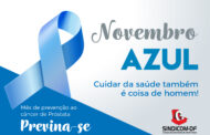 Novembro Azul pela saúde do comerciário!