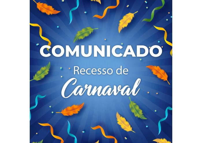 Comunicado de fechamento do Sindicom-DF durante o recesso de carnaval