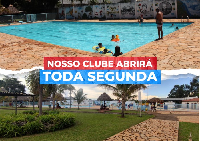 Clube dos Comerciários: agora aberto também às segundas-feiras!