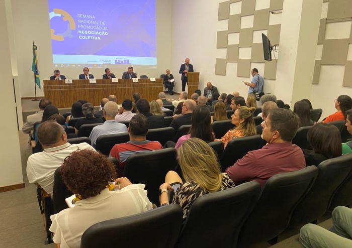 Sindicom-DF participa da Semana Nacional de Promoção da Negociação Coletiva