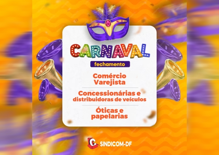 Sindicom-DF garante direitos aos comerciários no carnaval