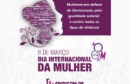 8 de Março | Sindicom-DF em defesa da vida e dos direitos das mulheres