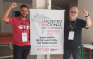 Sindicalistas do DF participam do Enafor, em Praia Grande-SP