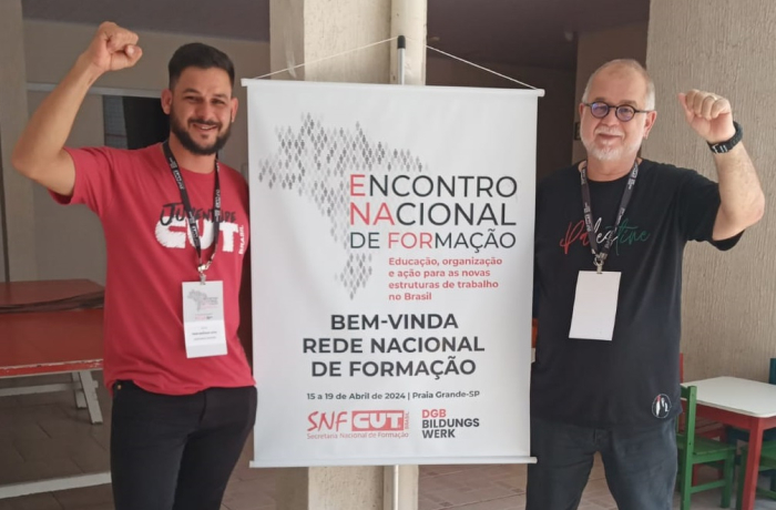 Sindicalistas do DF participam do Enafor, em Praia Grande-SP