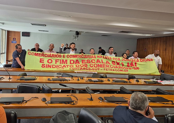 Sindicato dos Comerciários do DF reforça luta por jornada digna em audiência no Senado
