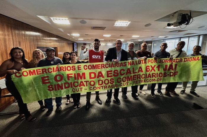 Sindicato dos Comerciários do DF participa de audiência no Senado sobre redução da jornada de trabalho