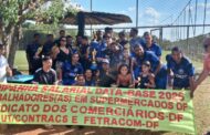 Torneio de futebol encerra jornada de assembleias da data-base dos trabalhadores em supermercados