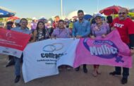 Sindicom-DF marca presença na Caminhada das Mulheres