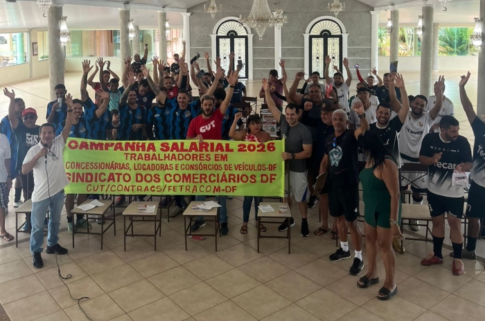 Trabalhadores e trabalhadoras em concessionárias aprovam pauta da campanha salarial 2026