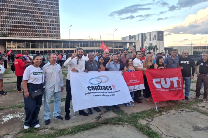 Comerciários e comerciárias reforçam mobilização e cobram transparência no escândalo Banco Master