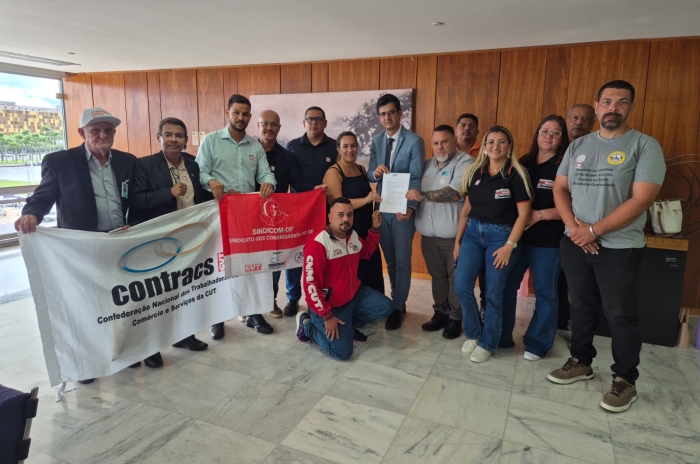 Sindicom-DF reforça a luta por jornada mais justa para os comerciários e comerciárias