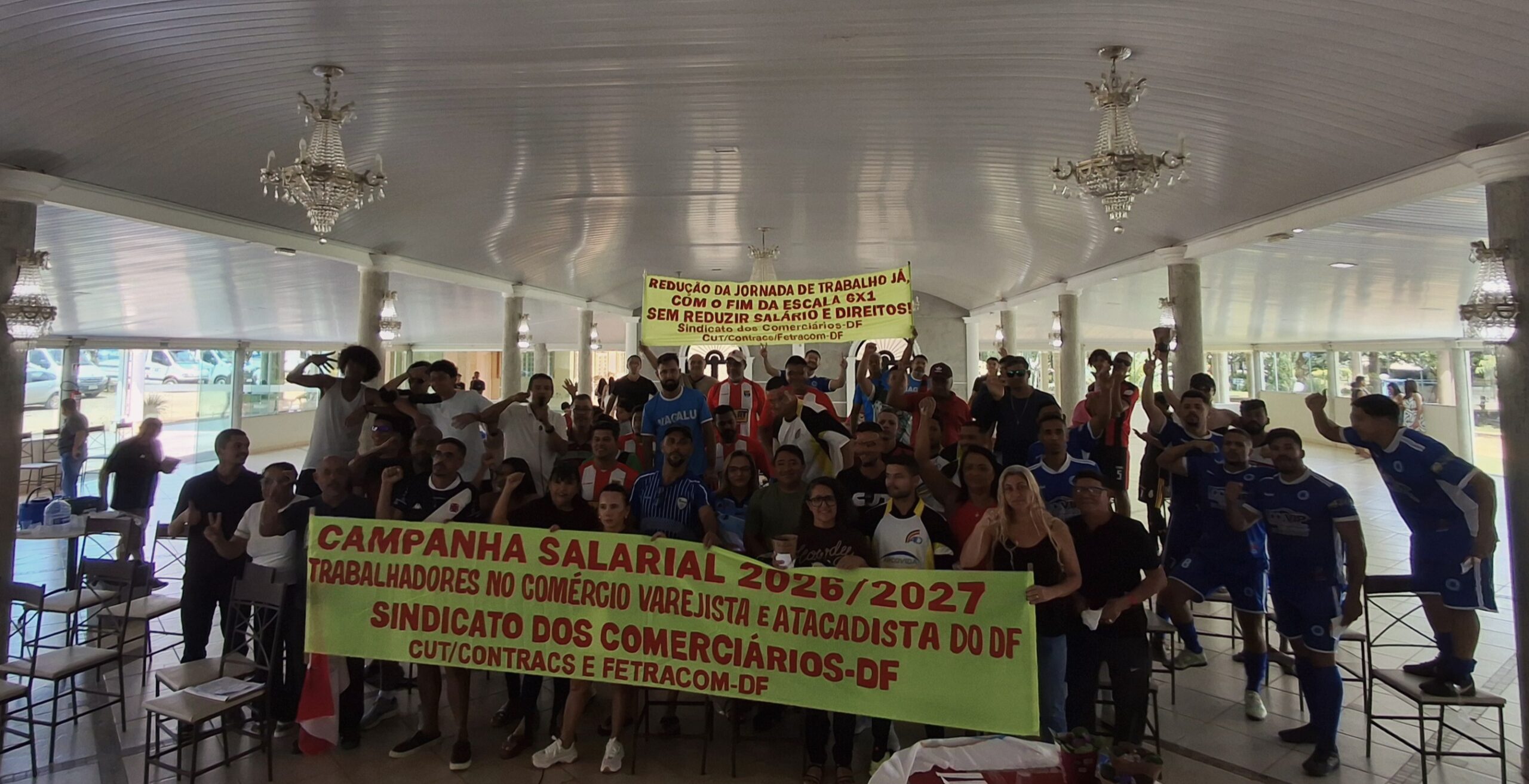 Em Assembleia Geral Extraordinária, comerciários aprovam pauta final da campanha salarial 2026/2027