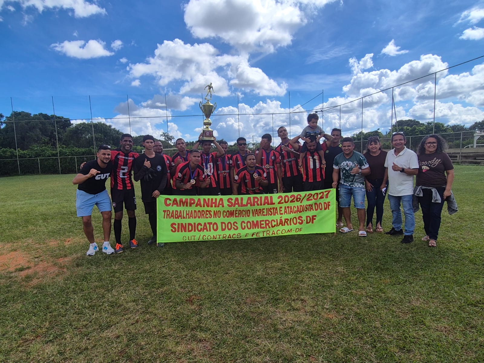 Torneio marca encerramento da campanha salarial 2026/2027 dos comerciários do DF