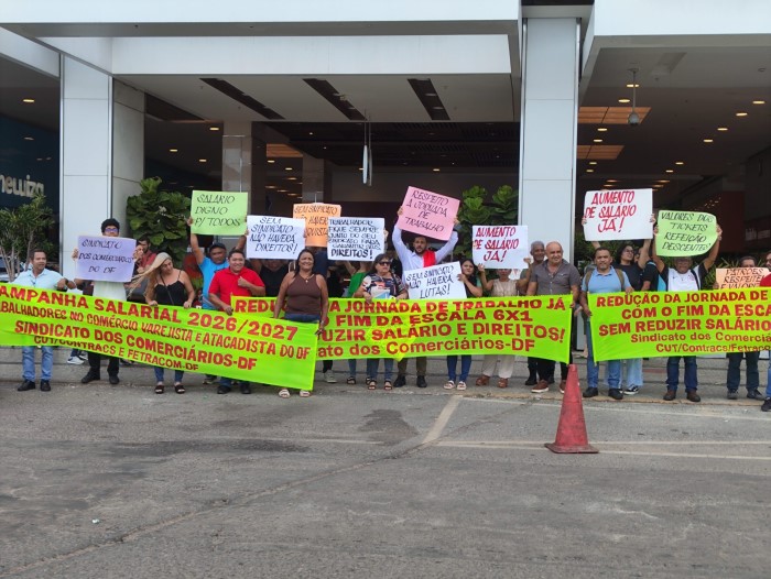 Assembleia no Conjunto Nacional reforça mobilização da Campanha Salarial 2026 dos comerciários do DF