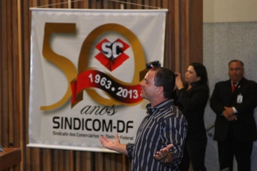 Sessão solene em homenagem aos 50 anos do SINDICOM-DF